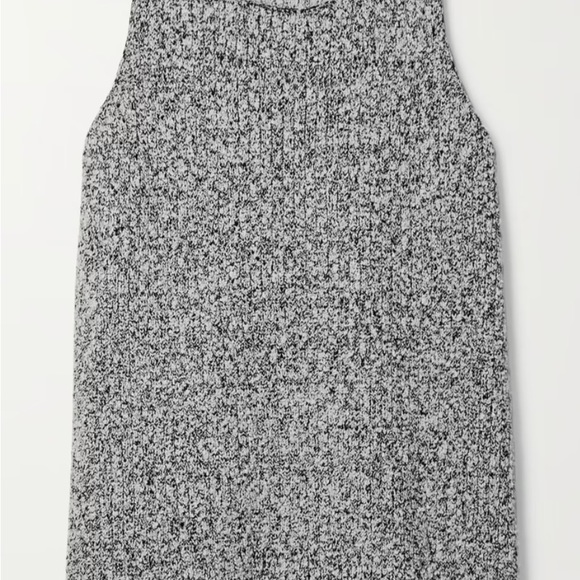 Proenza Schouler Melange Boucle Knit Tank size M grey black white BNWT - Picture 4 of 8